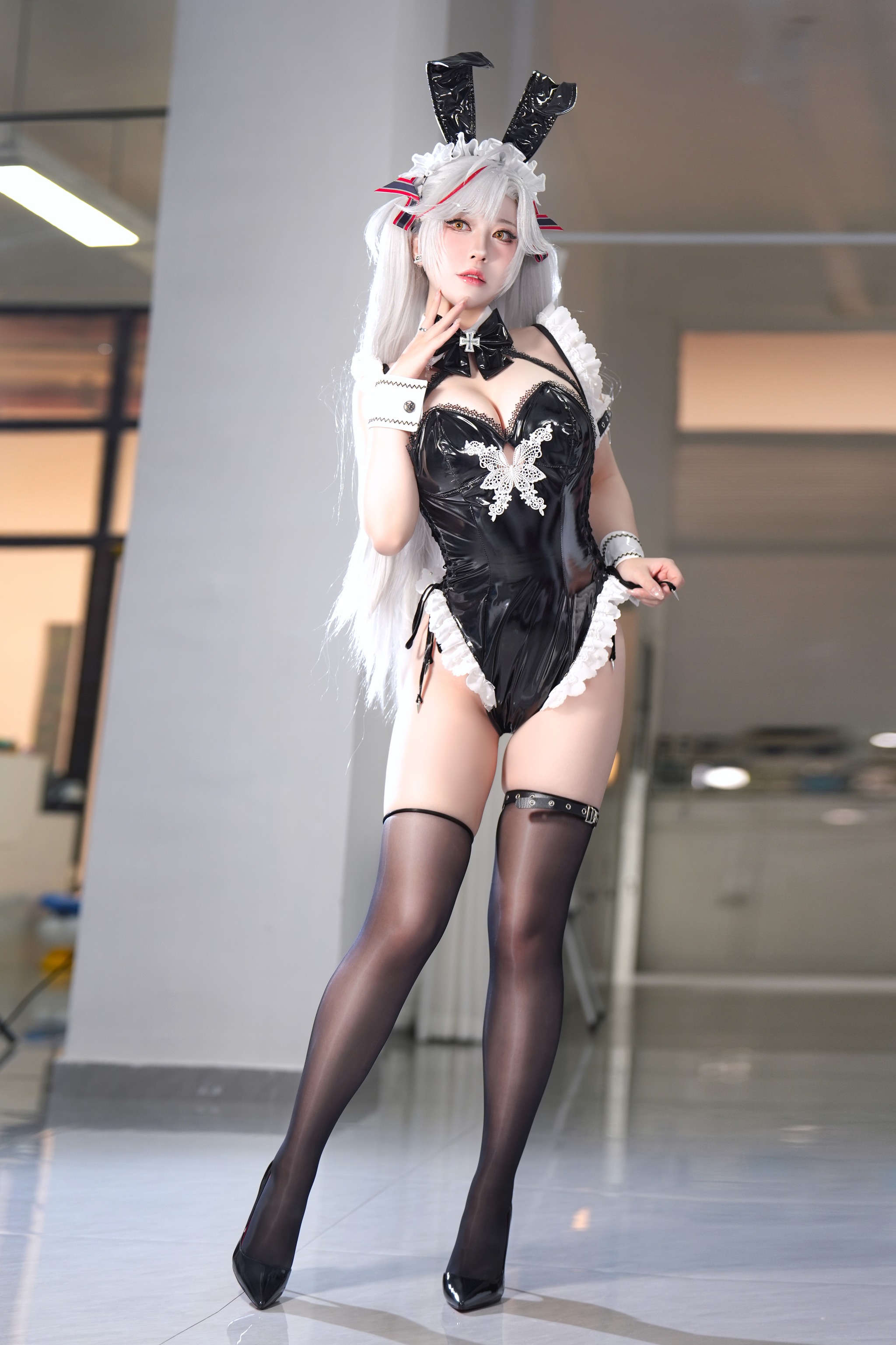 半半子 - NO.096 歐根親王Bunny[62P7V]-XikXak